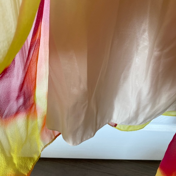 BCBG Maxazria Never Worn Empire Waist Silk Dress - Picture 12 of 13